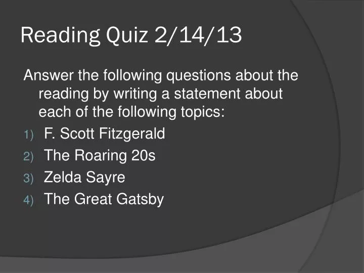 reading quiz 2 14 13
