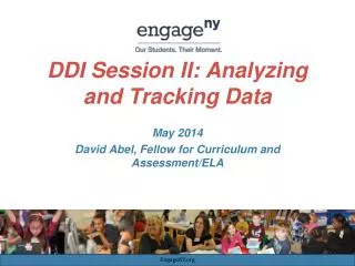 DDI Session II: Analyzing and Tracking Data