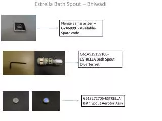 Estrella Bath Spout – Bhiwadi