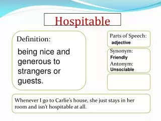 Hospitable