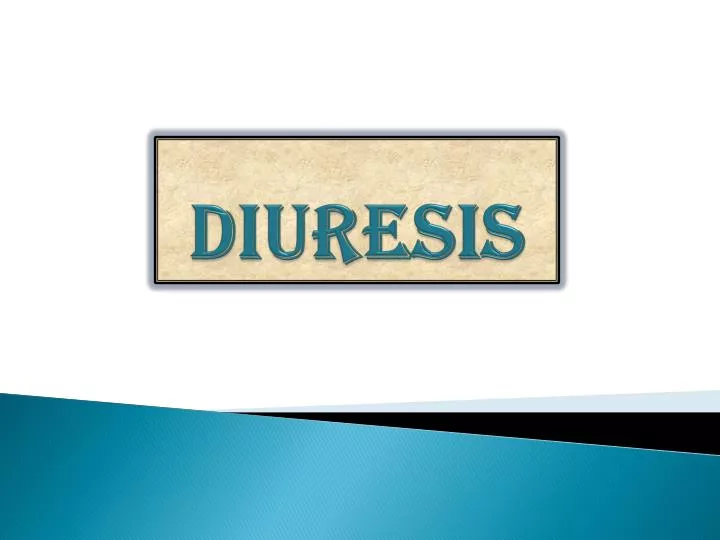 diuresis
