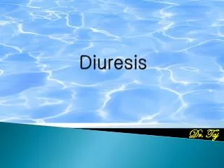 Diuresis