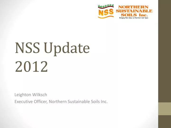 nss update 2012