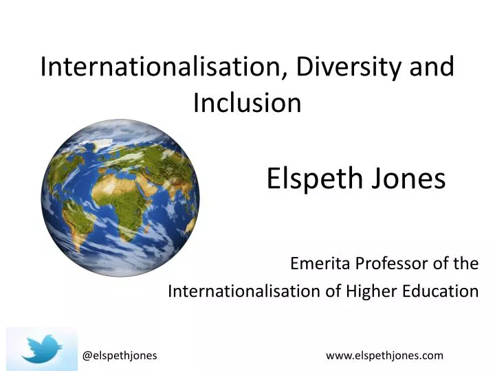 internationalisation diversity and inclusion