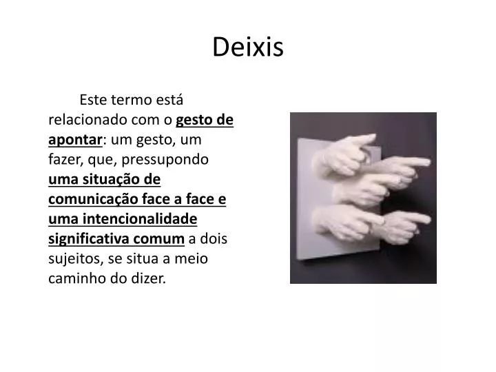 deixis