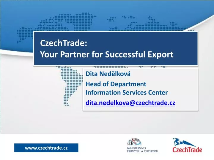 czechtrade your partner for successful export