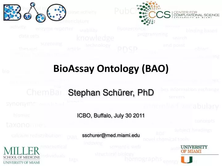 bioassay ontology bao