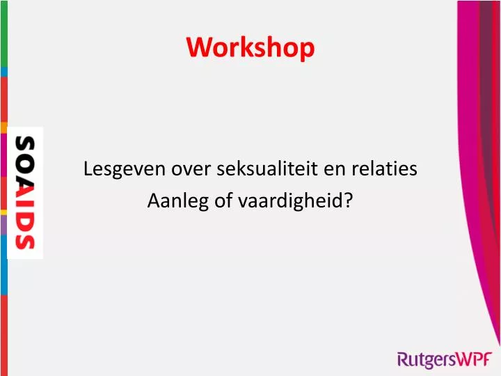 workshop