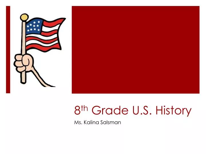 8 th grade u s history