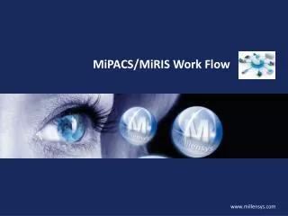 M iPACS/MiRIS Work Flow