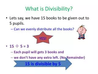What is Divisibility ?