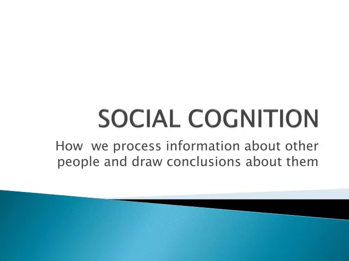 social cognition