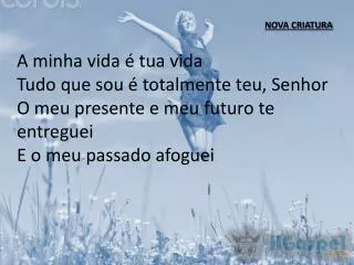 nova criatura