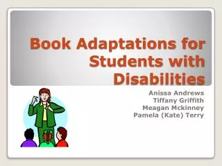 Book Adaptations for Students with Disabilities