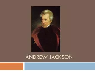 andrew jackson
