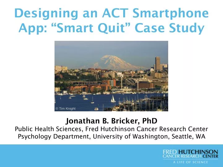 designing an act smartphone app smart quit case study