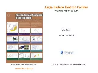 Large Hadron Electron Collider Progress Report to ECFA