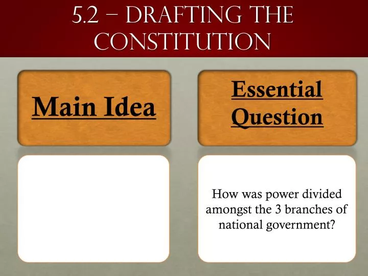 5 2 drafting the constitution