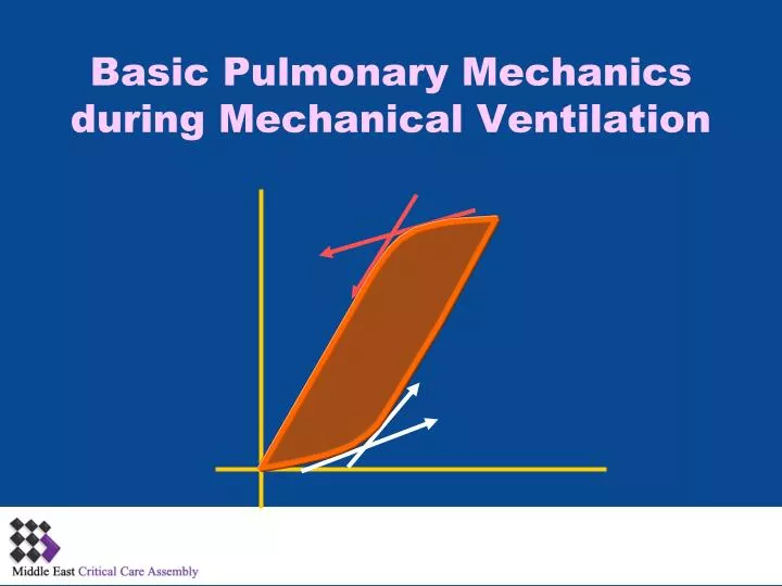 basic pulmonary mechanics during mechanical ventilation