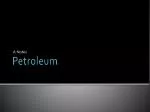 Petroleum - slide 1