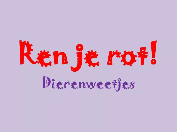 ren je rot