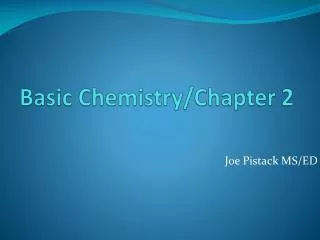 Basic Chemistry/Chapter 2