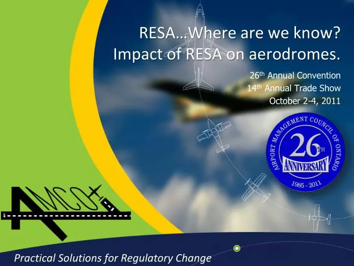 resa where are we know impact of resa on aerodromes