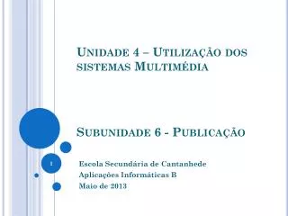 subunidade 6 publica o