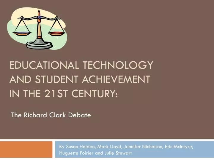 educational technology and student achievement in the 21st century