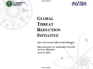 Global Threat Reduction Initiative