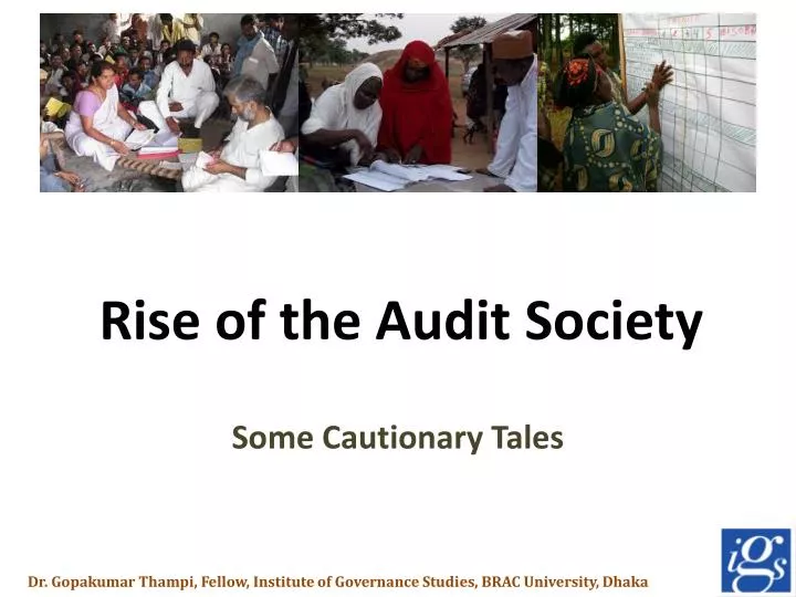 rise of the audit society