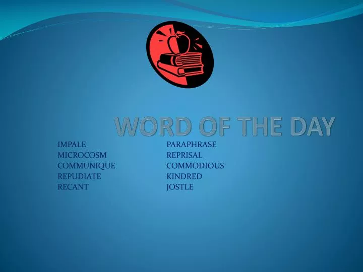 word of the day