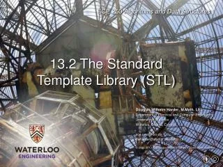 13.2 The Standard Template Library (STL)