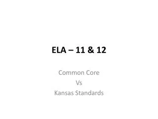 ela 11 12