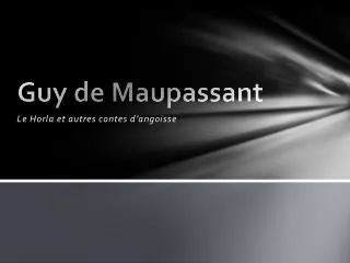 guy de maupassant