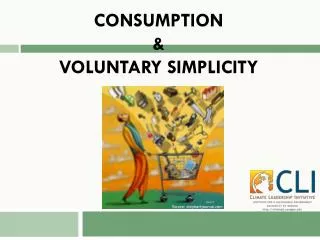 Consumption &amp; Voluntary Simplicity