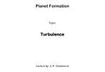 Understanding Turbulence: The Kolmogorov Cascade and Accretion in Planet Formation - slide 1