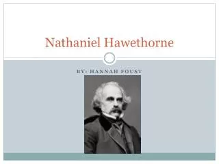 Nathaniel Hawethorne