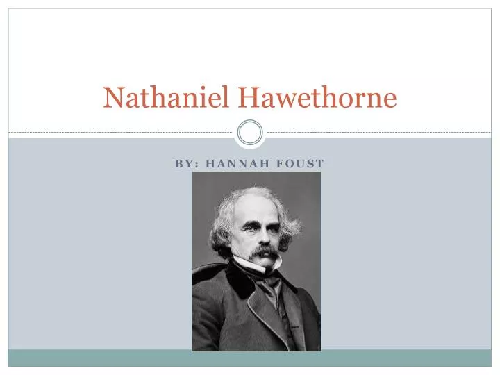 nathaniel hawethorne