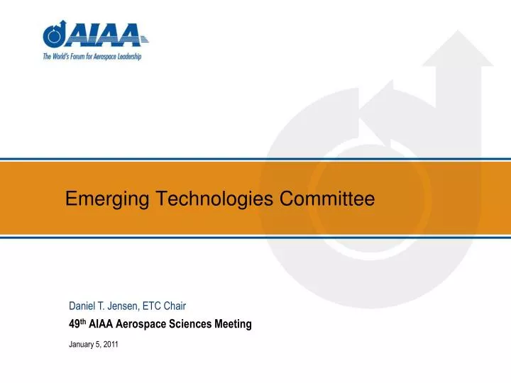 emerging technologies committee