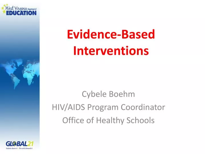 evidence based interventions