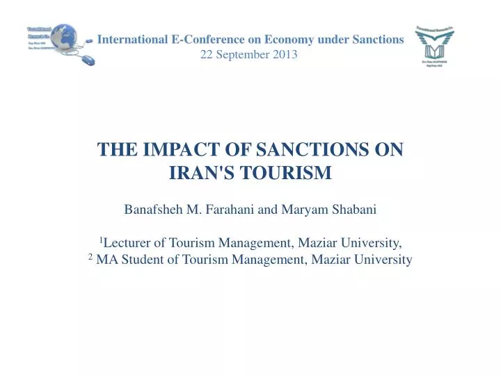 international e conference on economy under s anctions 22 september 2013