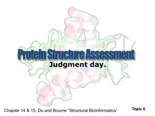 Protein Structure Assessment