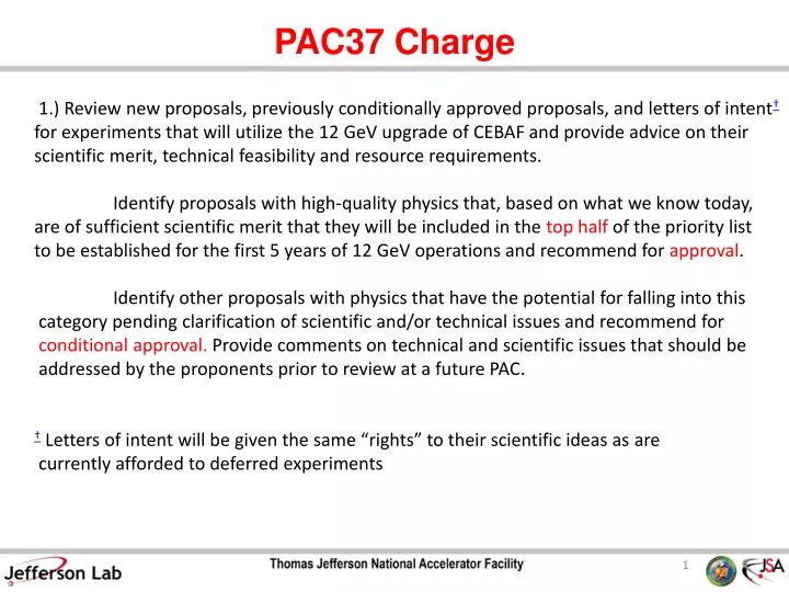 pac37 charge