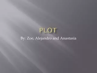 Plot