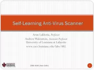 Self-Learning Anti-Virus Scanner