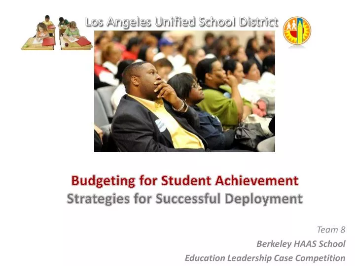 budgeting for student achievement strategies for successful deployment
