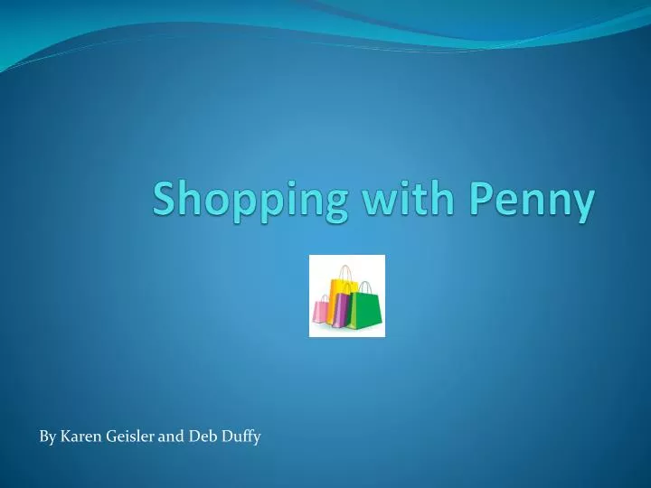 shopping with penny