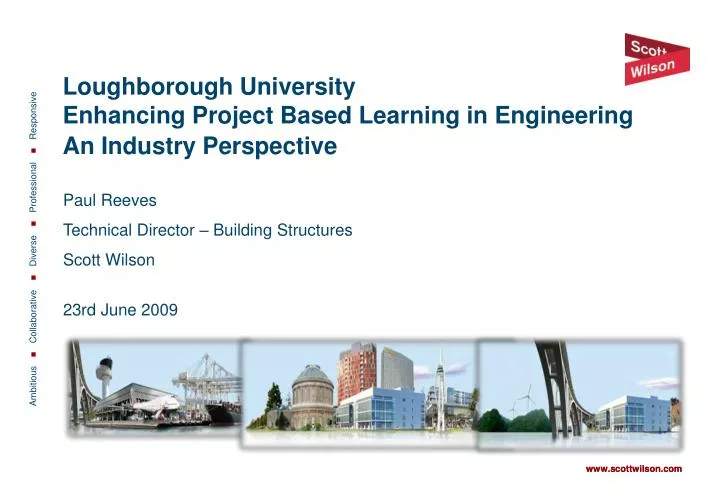 loughborough university enhancing project based learning in engineering an industry perspective