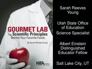 Sarah Reeves Young Utah State Office of Education Science Specialist